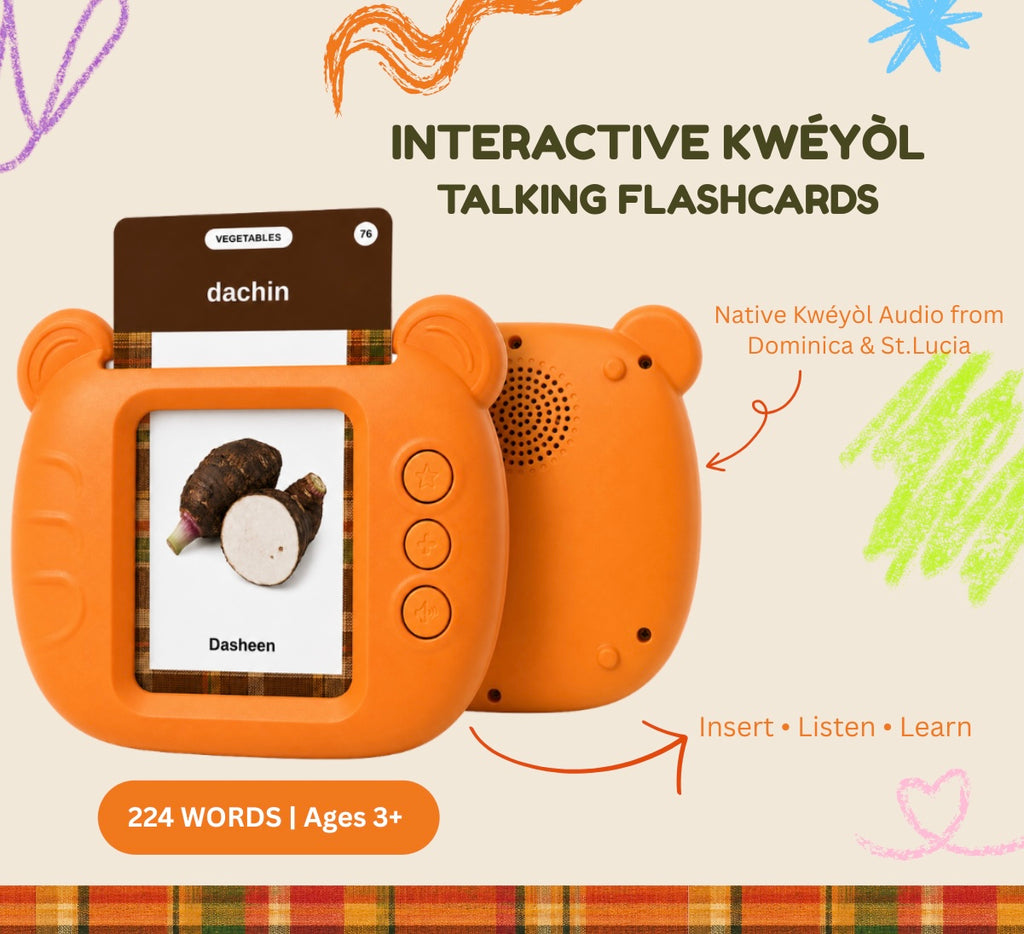 Interactive Kwéyòl Talking Cards - [Dominica Edition]